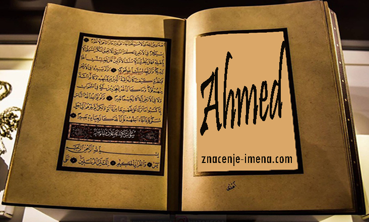 značenje imena Ahmed