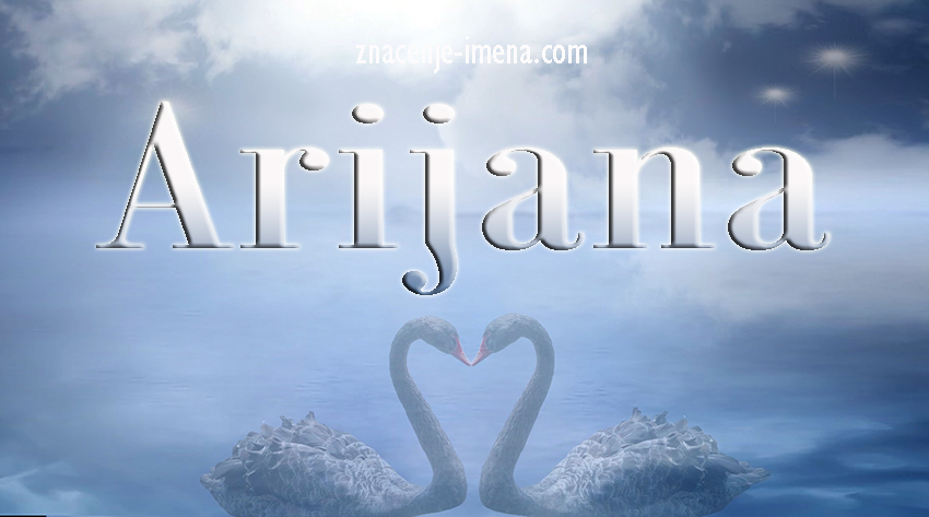 Značenje imena Arijana