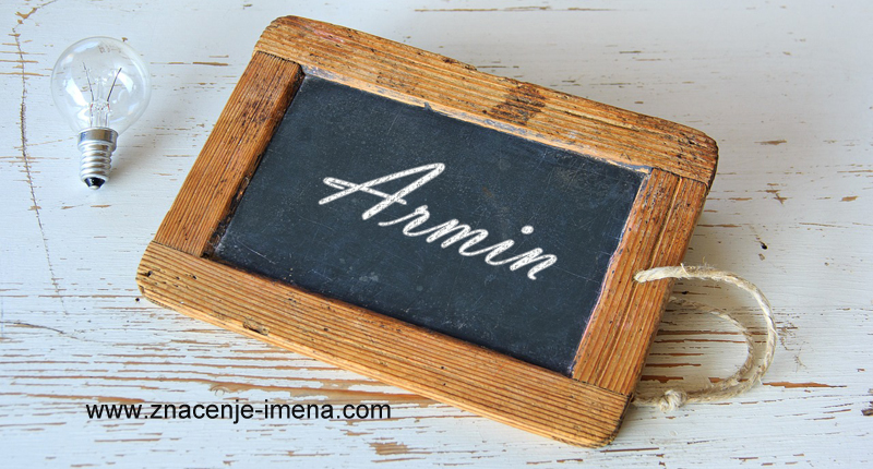 Značenje imena Armin