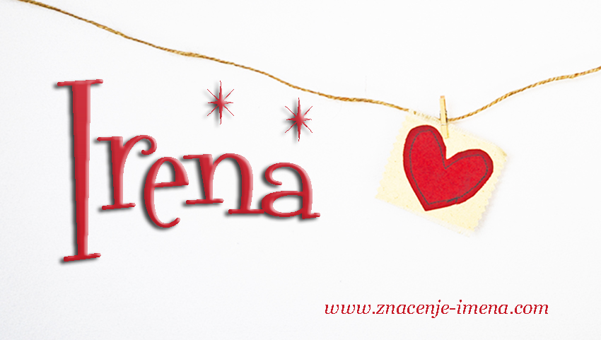 Značenje imena Irena