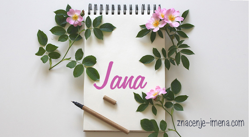 Značenje imena Jana