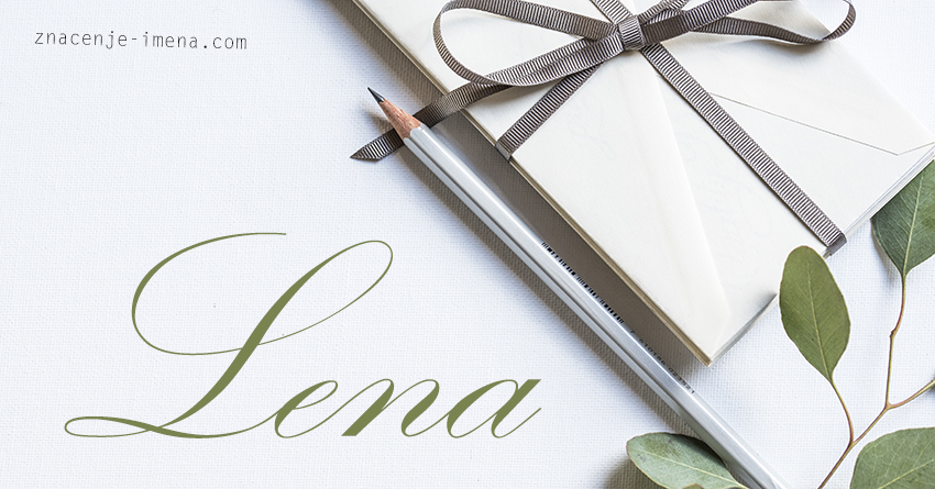 Značenje imena Lena